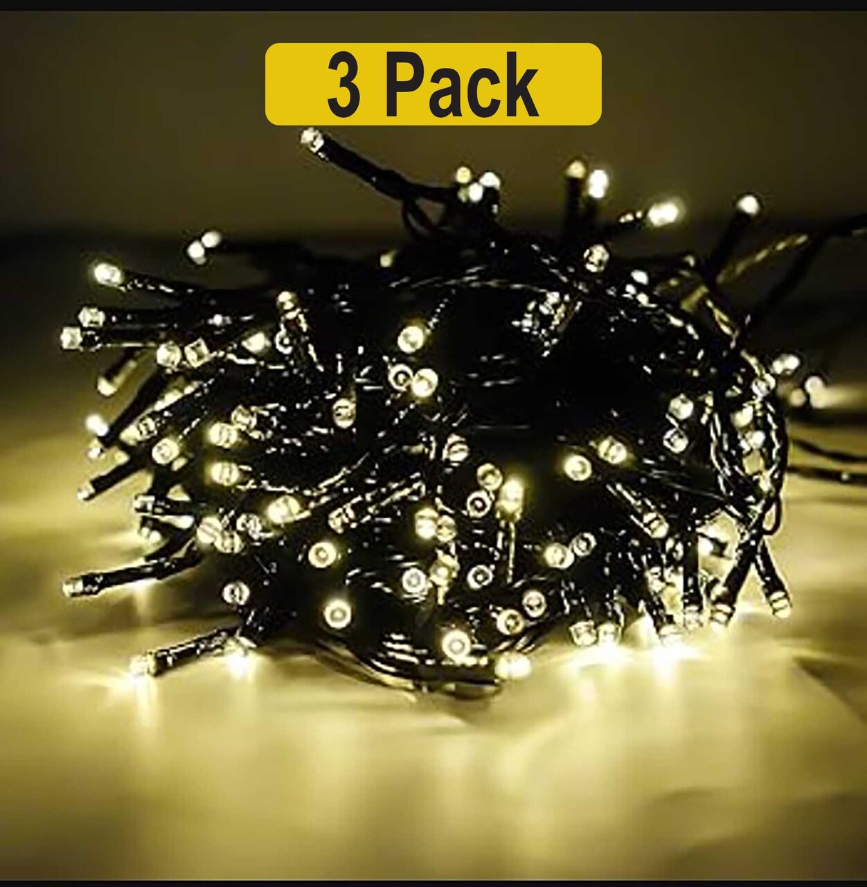 100 LED Plant-Friendly Green Wire String Lights — 32ft, Plug-In